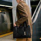 Bolsa Estruturada Croco Mirelle – Miga Sua Bolsa | Elegância e Praticidade