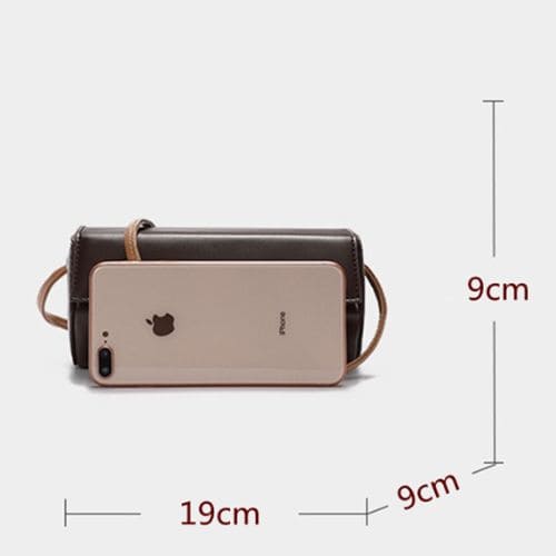 Bolsa de Ombro Pequena Quadrada – Miga Sua Bolsa