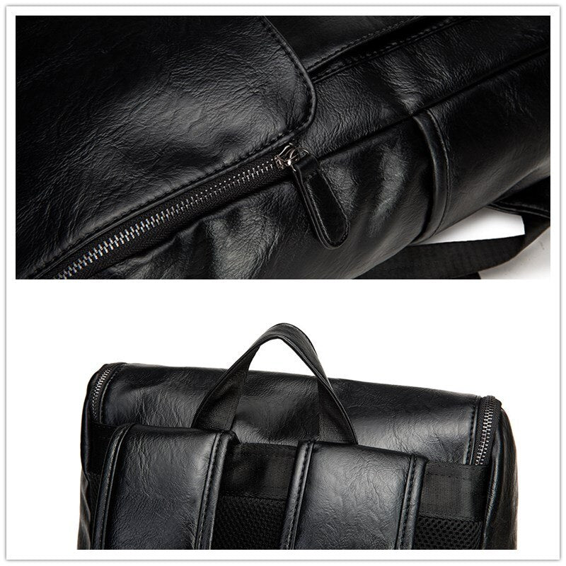 Mochila de Couro Executiva Acadêmica