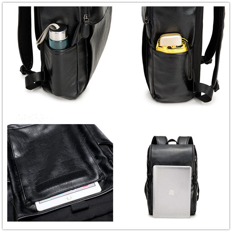 Mochila de Couro Executiva Acadêmica