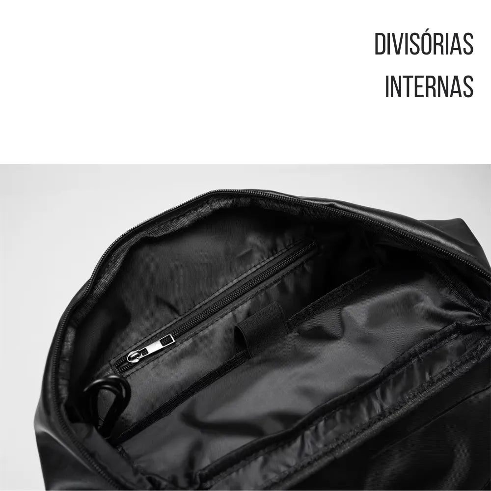 Mochila Executiva de Couro Premium + USB | Allegante Leather II