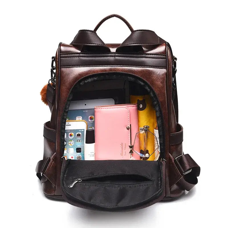 Bolsa Mochila Feminina Impermeável Mabel | Miga Sua Bolsa