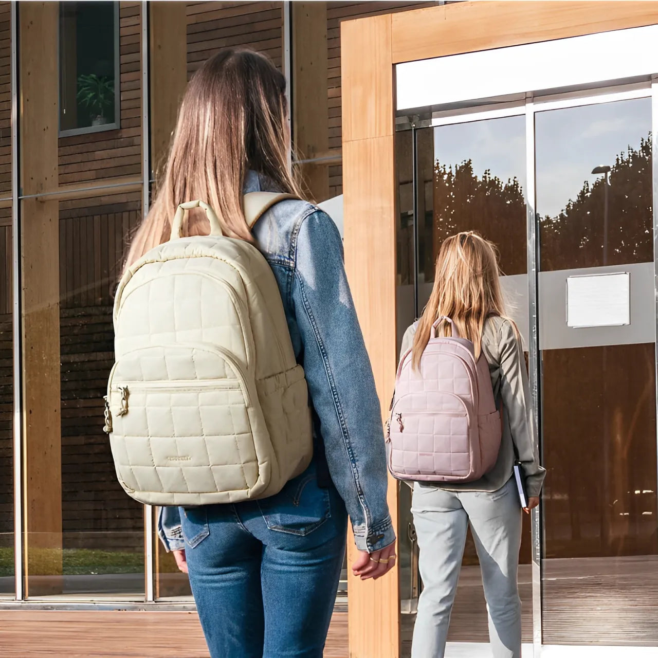 Mochila Feminina Notebook Impermeável Bagsmart | Miga Sua Bolsa