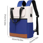 Mochila Feminina para Notebook com USB | Miga Sua Bolsa