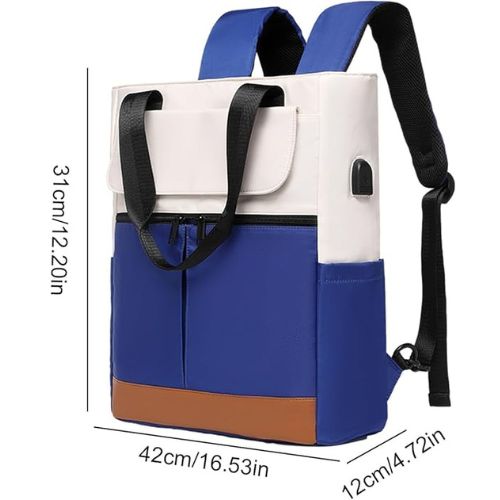 Mochila Feminina para Notebook com USB | Miga Sua Bolsa