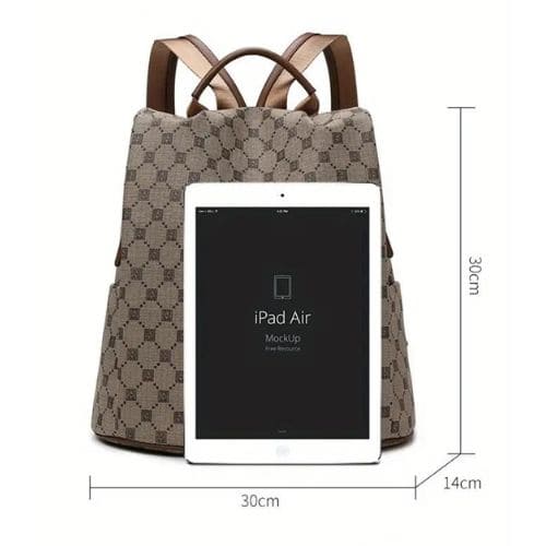 Mochila Feminina Retrô Anti-Furto | Miga Sua Bolsa