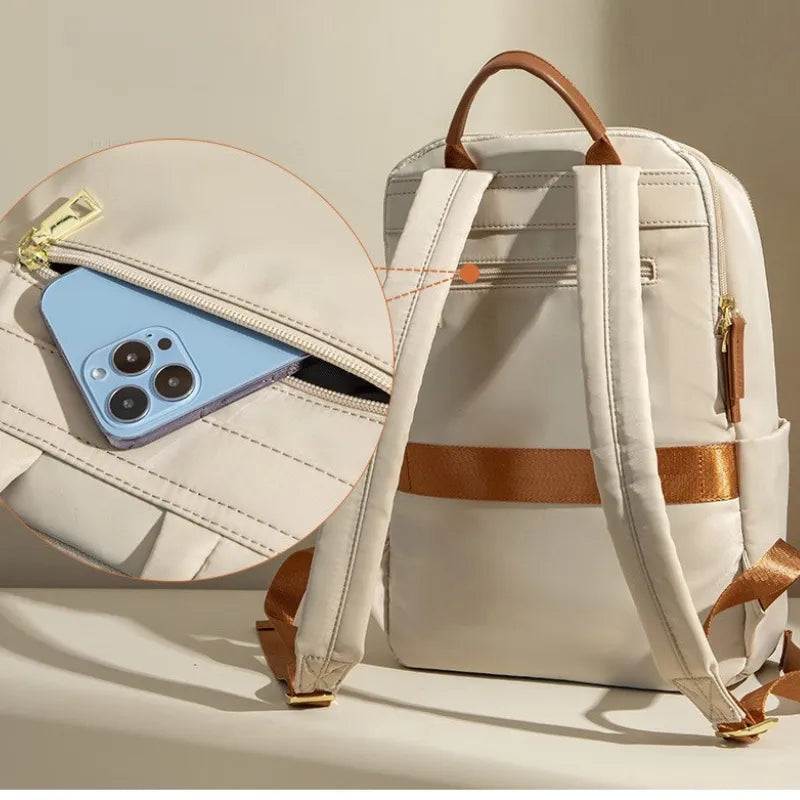 Mochila Impermeável Feminina Notebook Modelo Marcela | Miga Sua Bolsa