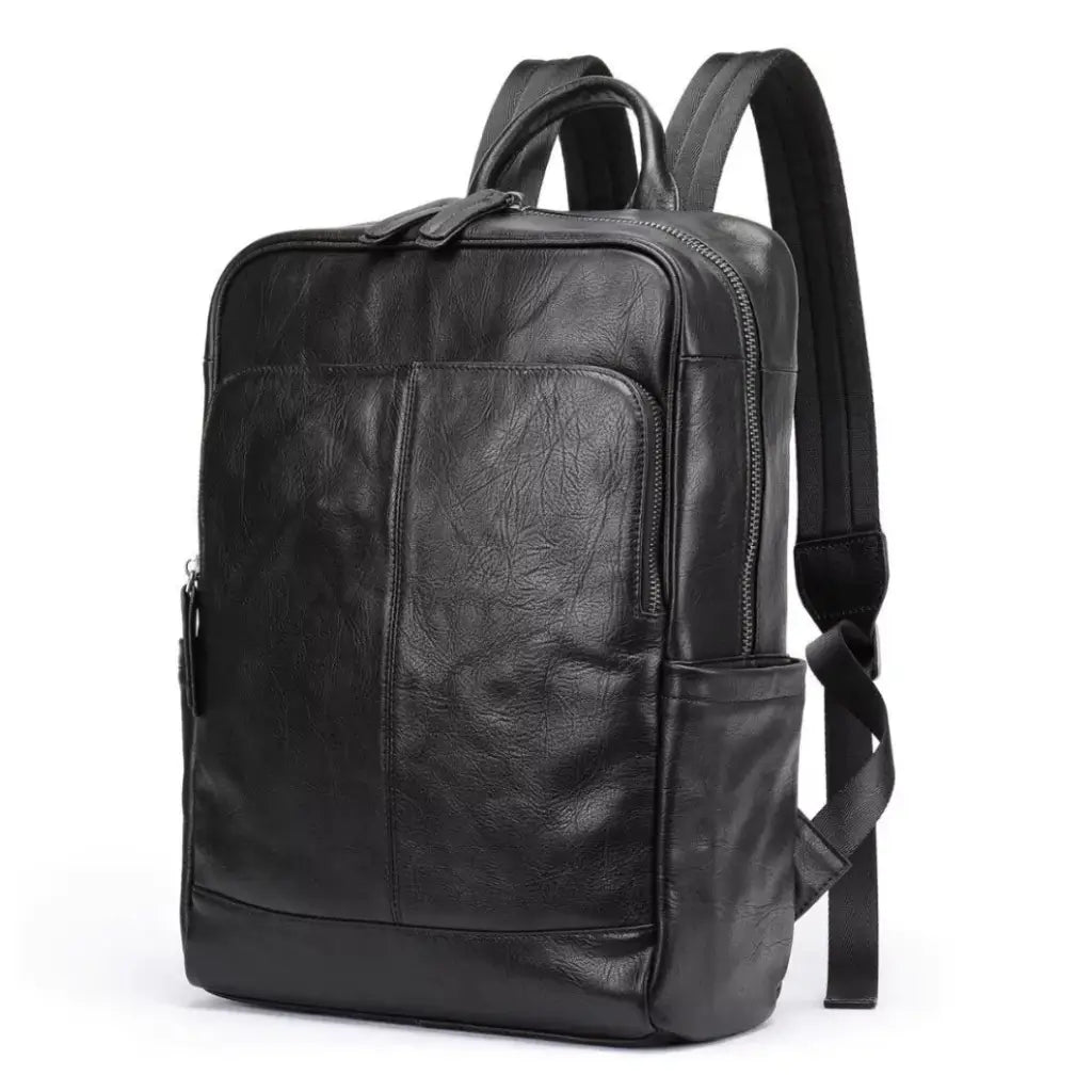 Mochila de Couro Genuíno Theron