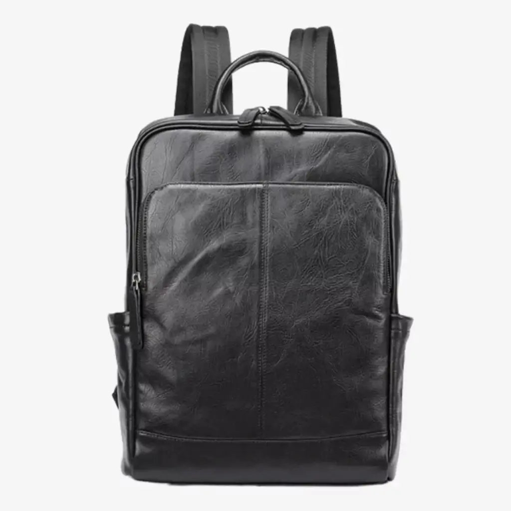 Mochila de Couro Genuíno Theron