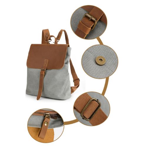 Mochila de Lona Feminina | Miga Sua Bolsa