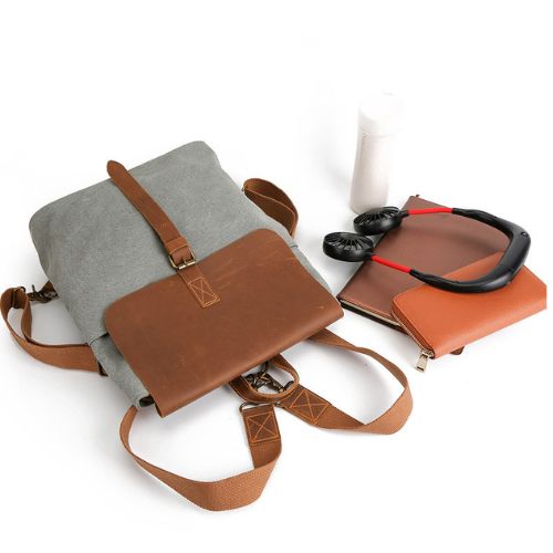 Mochila de Lona Feminina | Miga Sua Bolsa