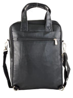 Mochila de Couro Executiva com Alça Transversal - Roma