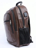 Mochila de Couro Masculina para Notebook | Flow
