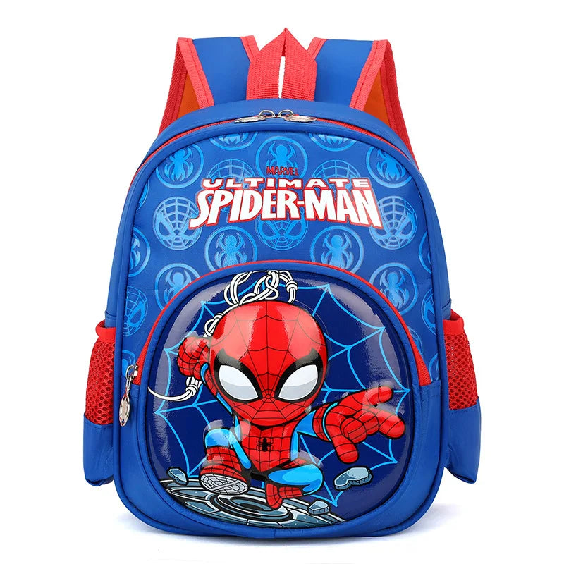 Mochila Infantil Homem-Aranha para Meninos Alças Duplas
