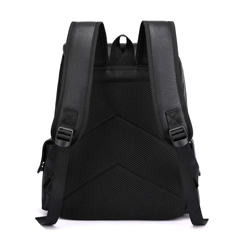 Mochila Executiva de Couro para Laptop Grande | Estilo Casual Premium | Casualle Urban II