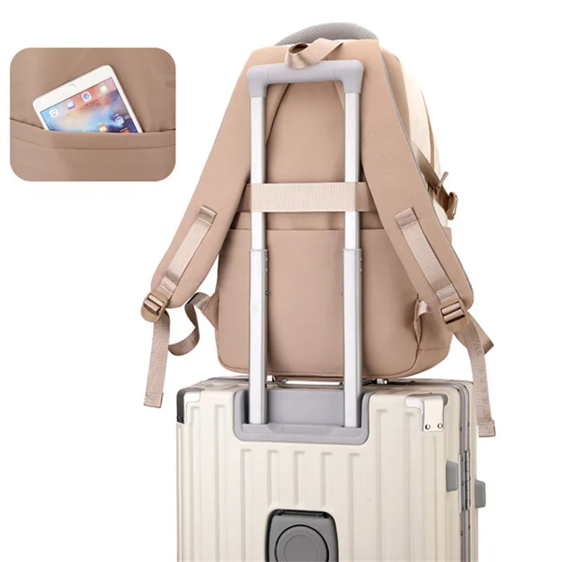 Mochila Feminina Escolar com Porta-Moedas – Alice