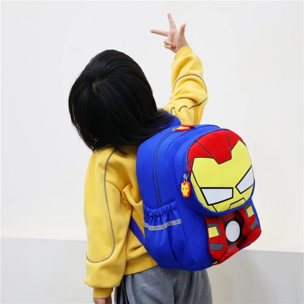 Mochila Infantil dos heróis — Modelo para Meninos