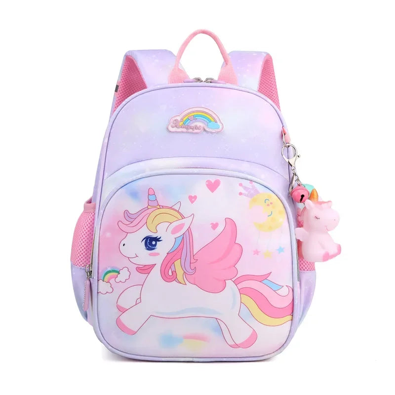 Mochila Infantil de Unicórnio Rosa