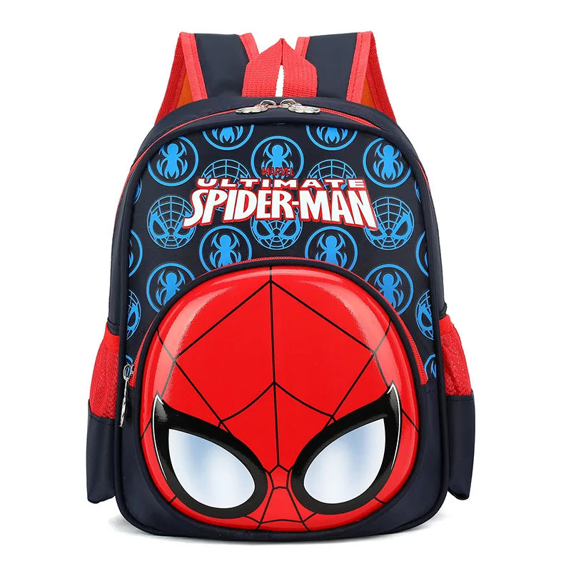 Mochila Infantil Homem-Aranha para Meninos Alças Duplas