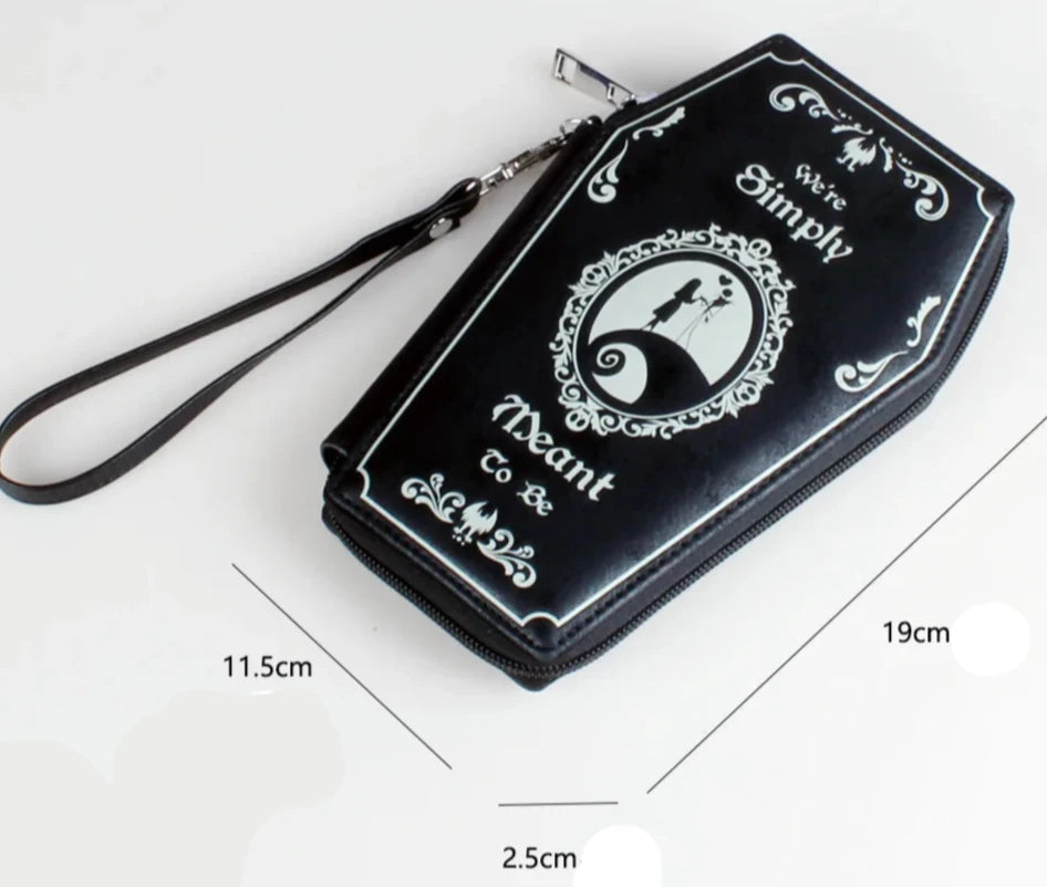 Carteira Jack Skellington e Sally - We're Simply Meant To Be