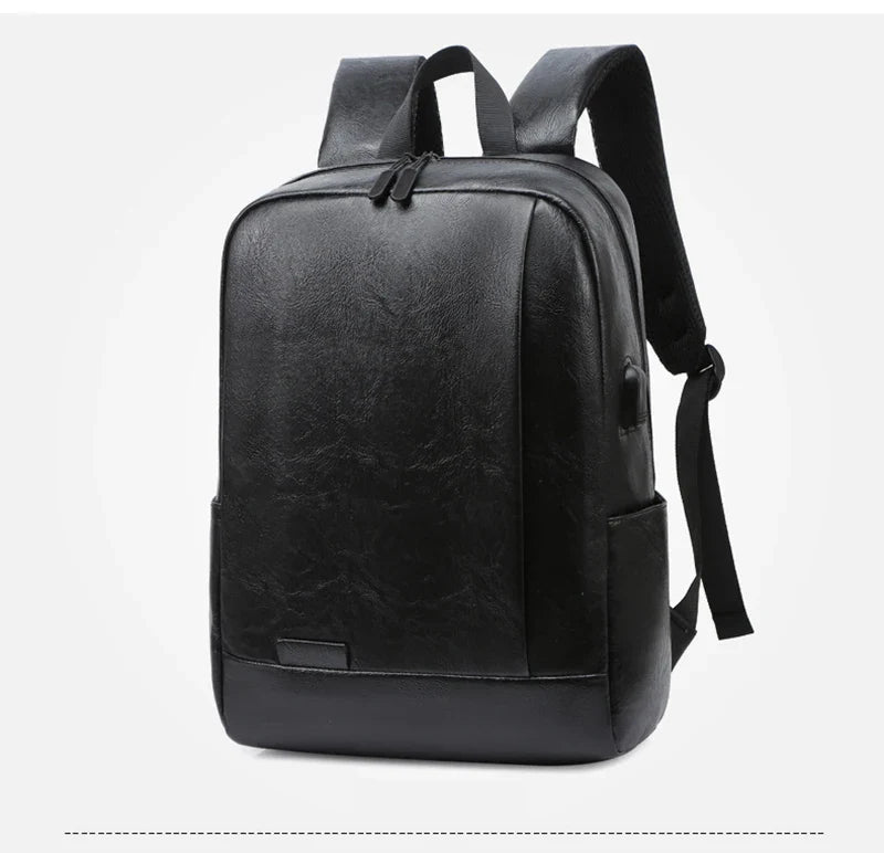 Mochila Executiva de Couro para Laptop Basicalle Smart