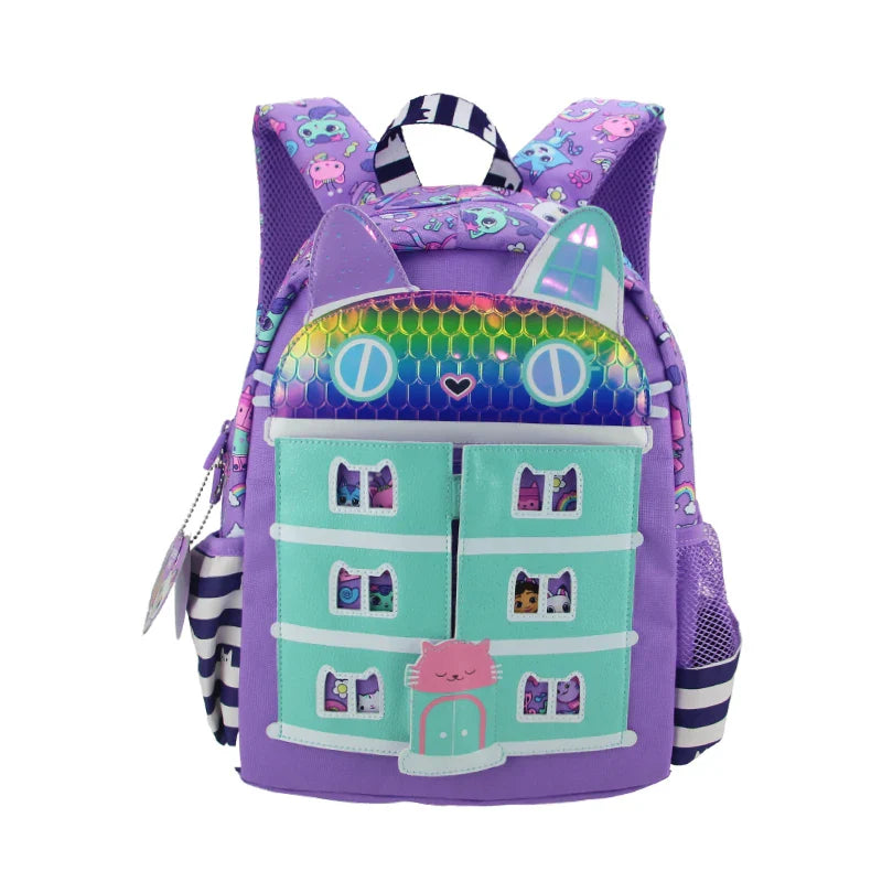 Mochila escolar Infantil Gabby’s Dollhouse - Da Miga