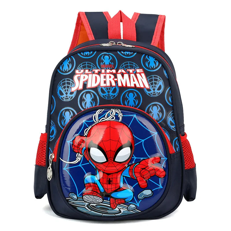 Mochila Infantil Homem-Aranha para Meninos Alças Duplas