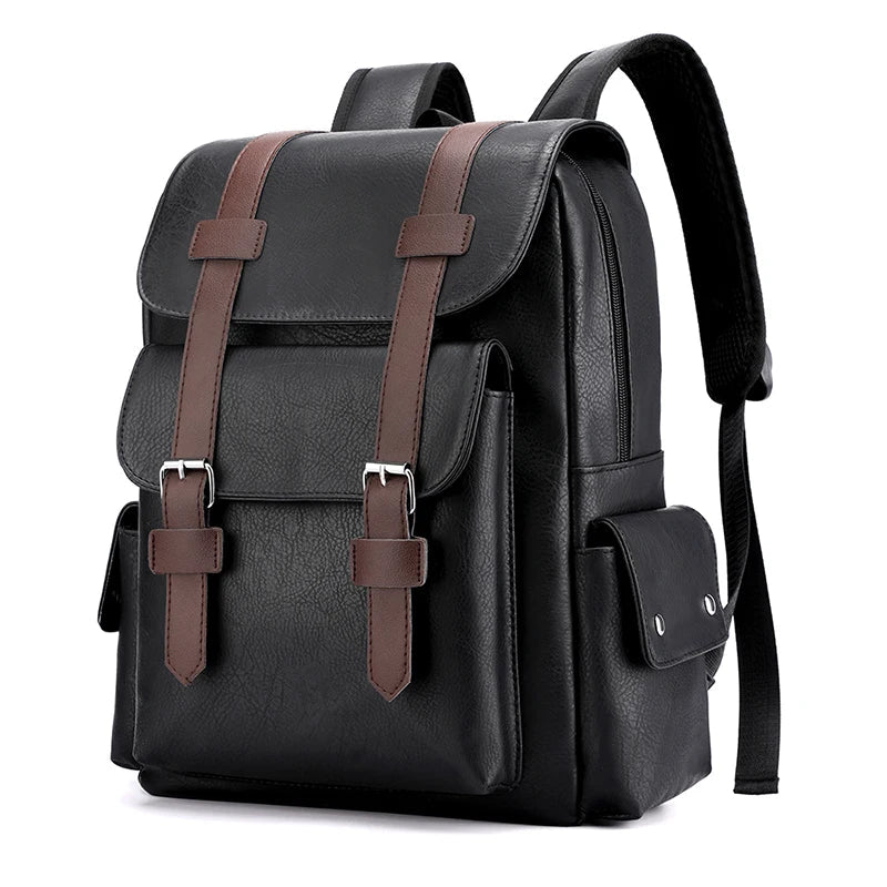 Mochila Executiva de Couro para Laptop Grande | Estilo Casual Premium | Casualle Urban II