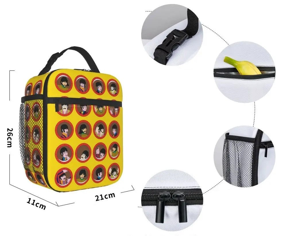 Lancheira Térmica Beatles - Yellow Submarine