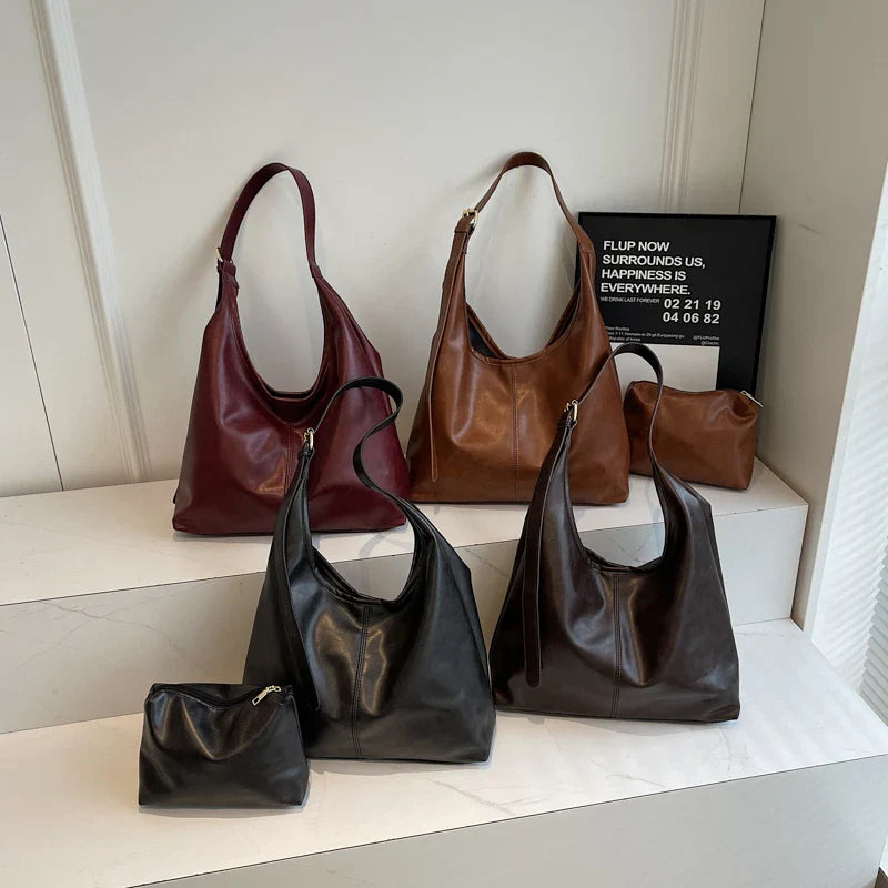 Bolsa de Ombro Soft Moderna + Necessaire de Brinde – Miga Sua Bolsa