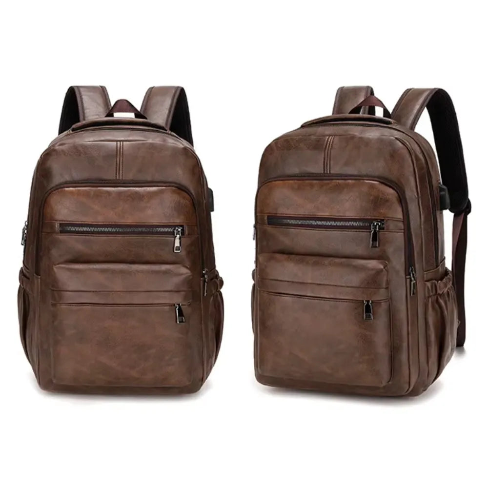 Mochila Executiva de Couro com USB | Allegante Business