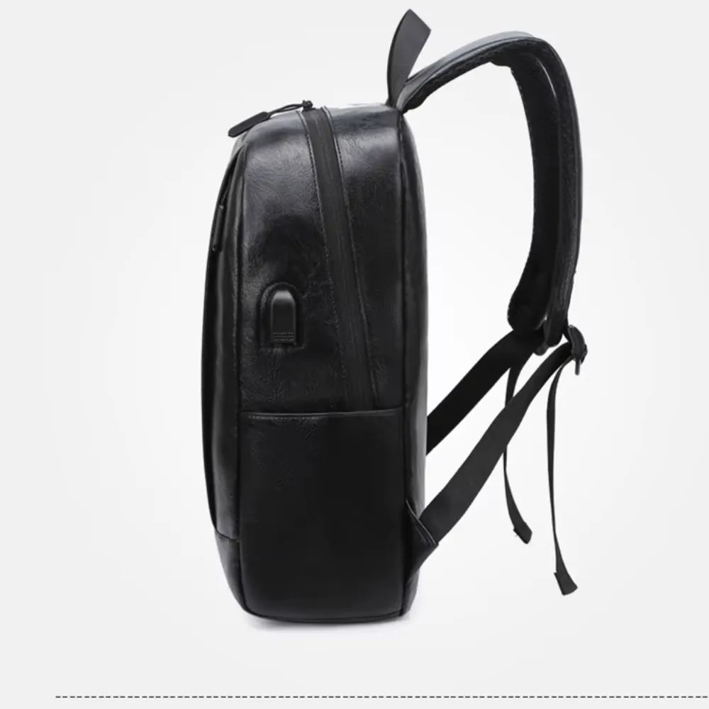 Mochila Executiva de Couro para Laptop Basicalle Smart